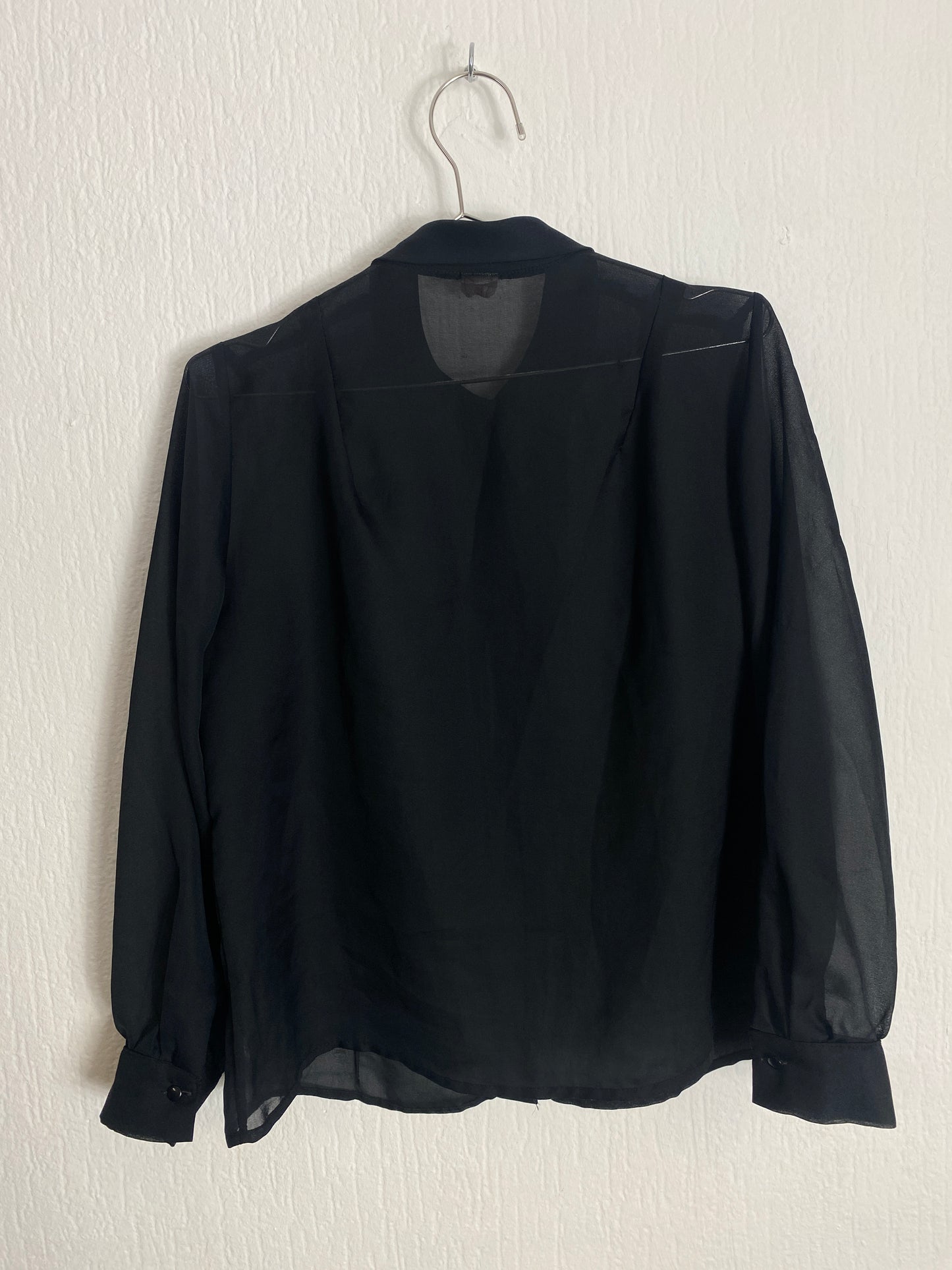 Transparente Bluse