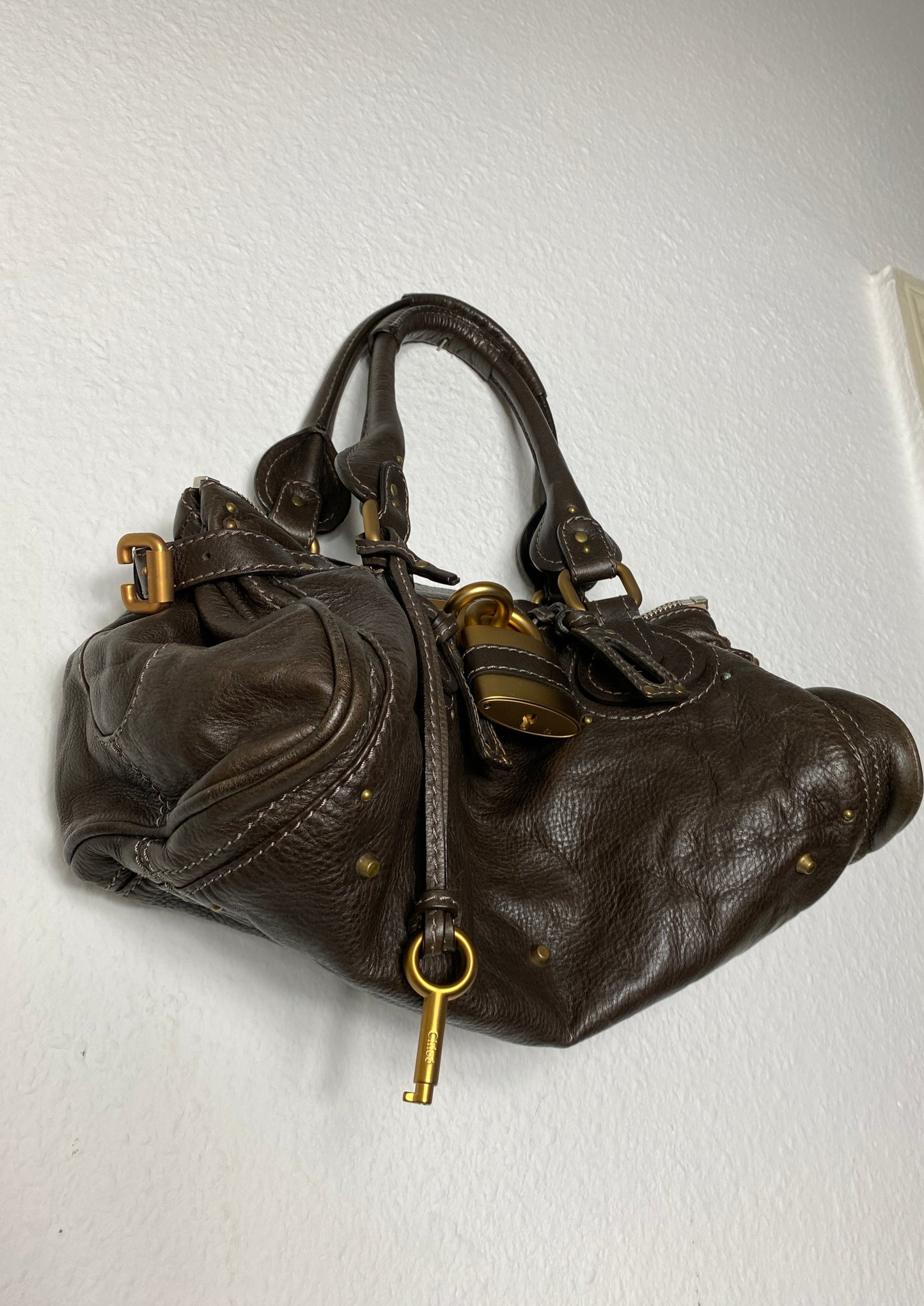 Chloé Paddington dark brown