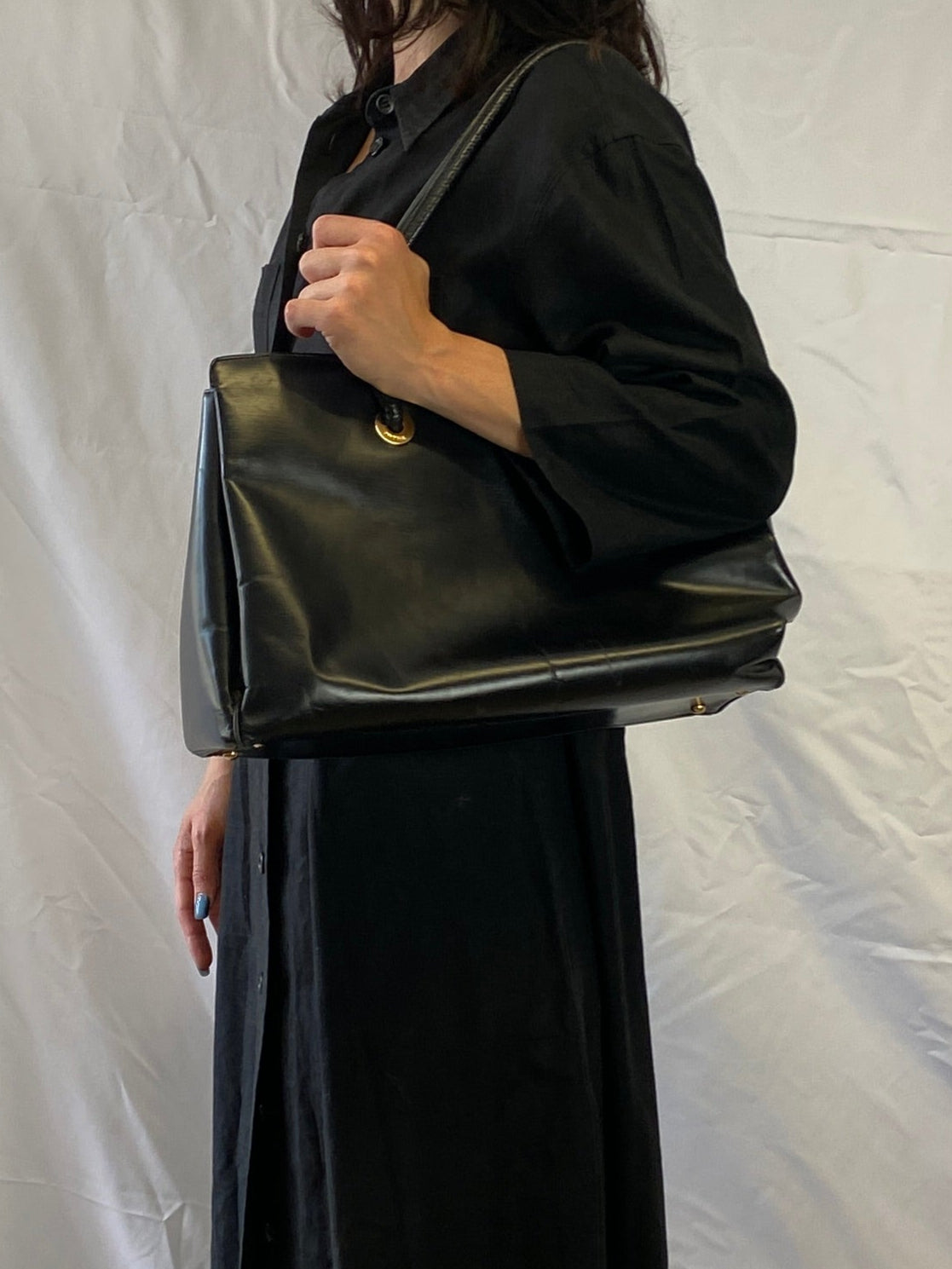 Vintage Goldpfeil Tasche