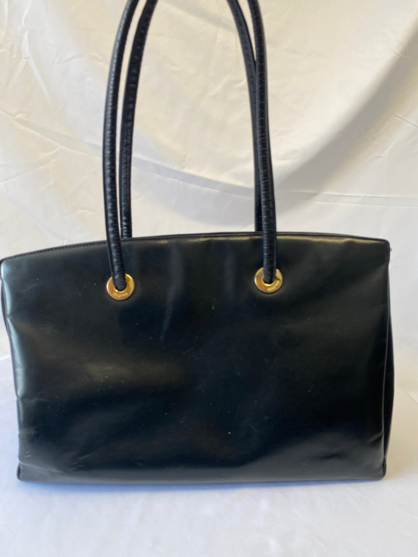 Vintage Goldpfeil Tasche