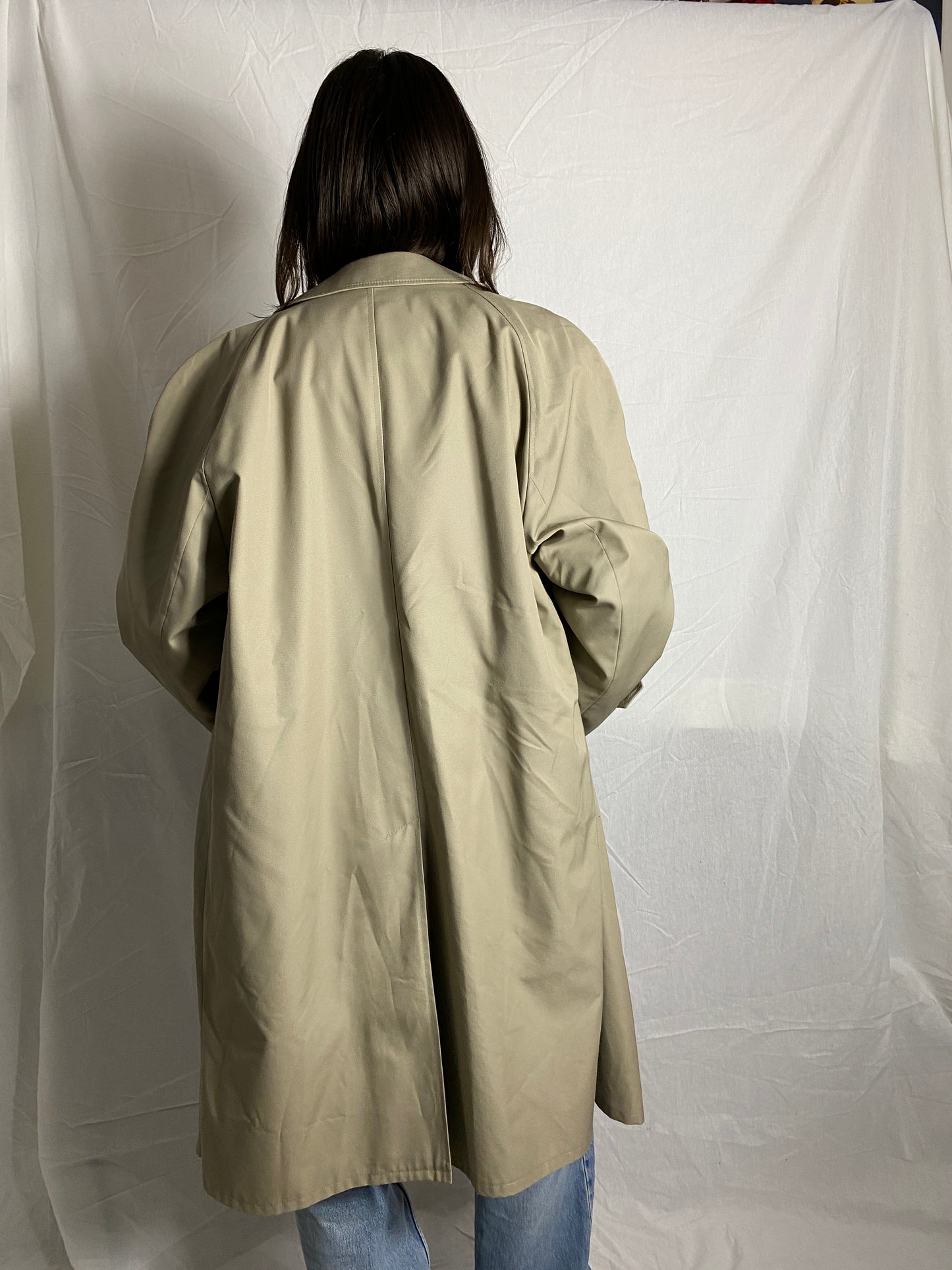 oversized trenchcoat