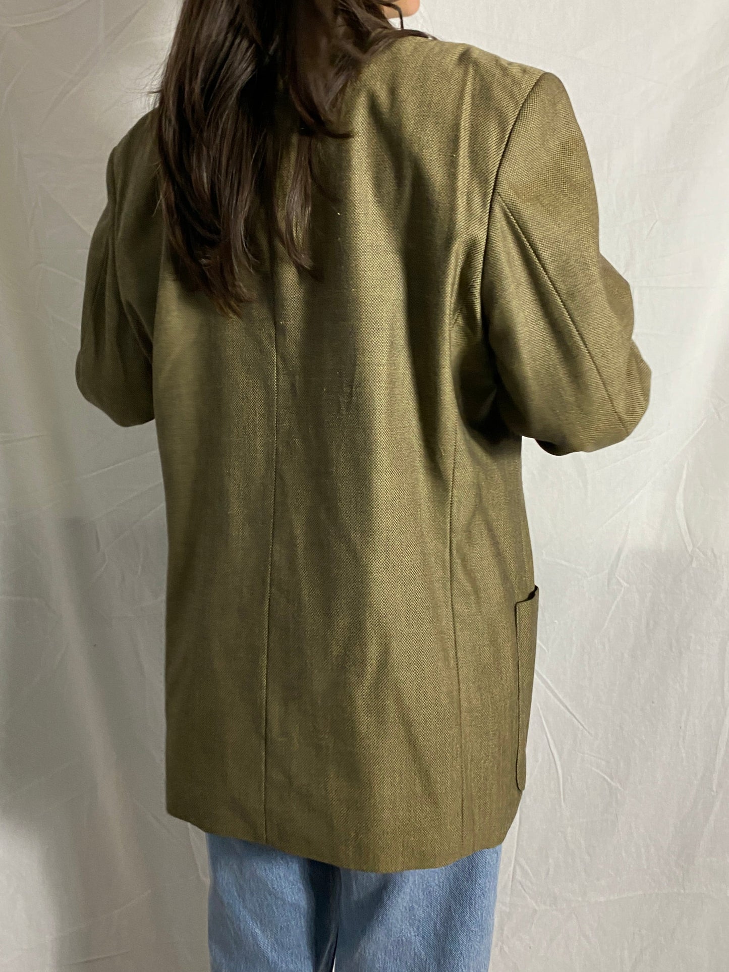 Italienischer Blazer in Khaki