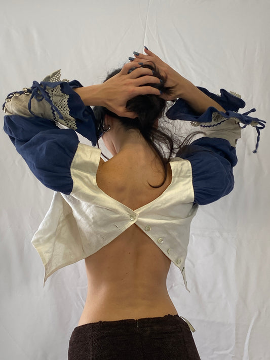 Ballonärmel Trachten-Mieder