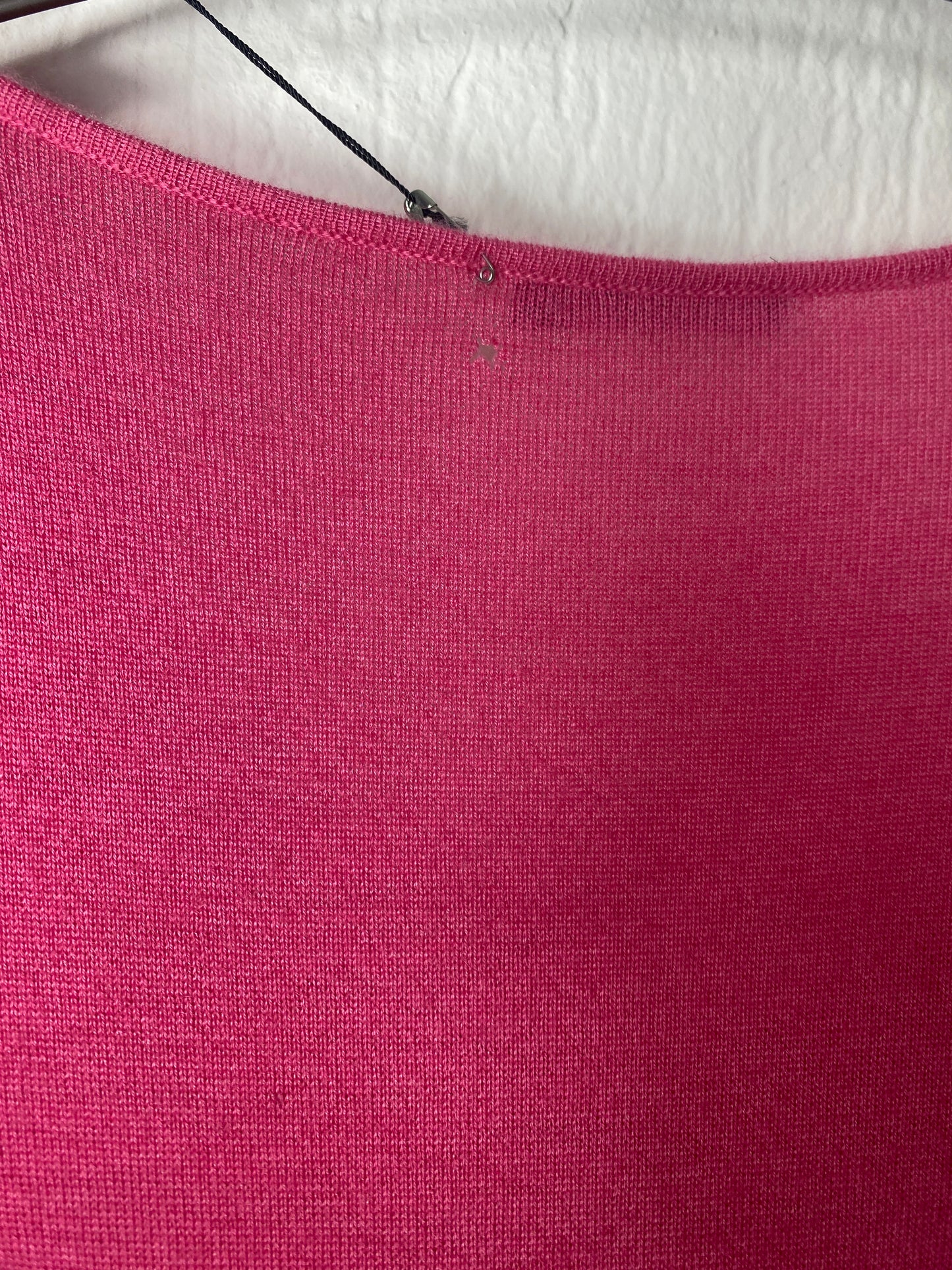 Kaschmirkleid mit Pufferärmeln