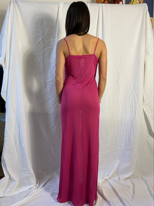 Sommer Maxikleid Pink