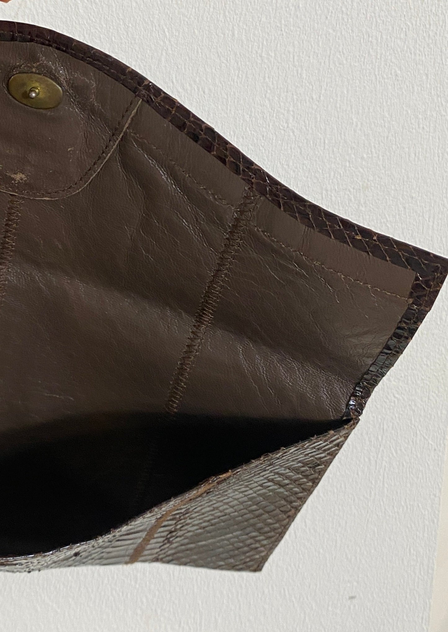 Vintage Reptil Clutch