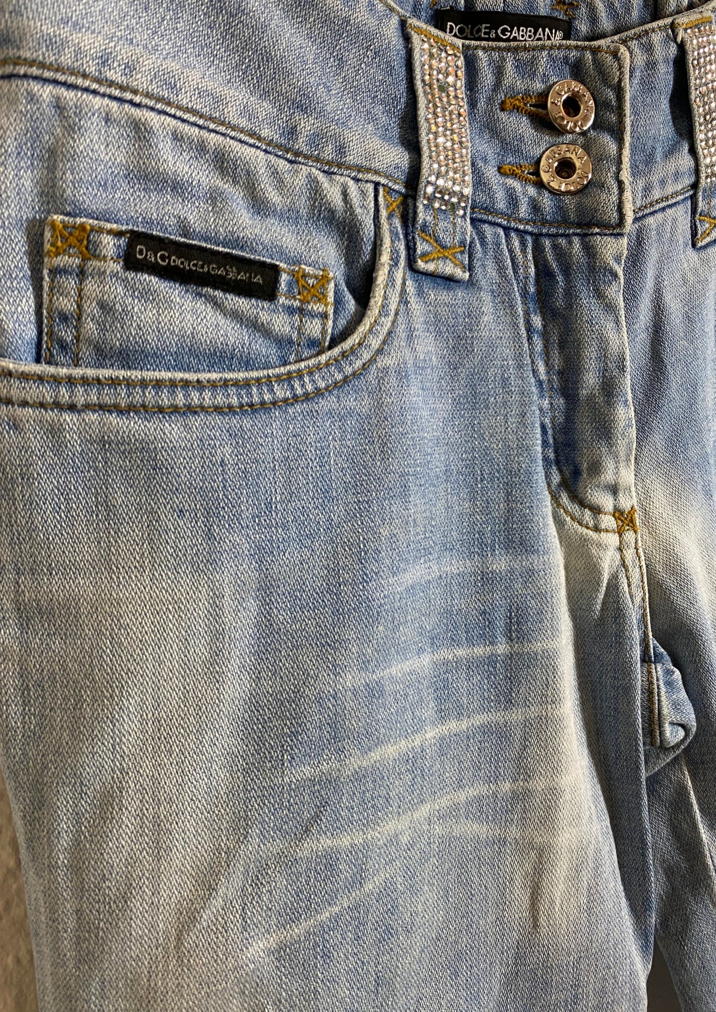 D&G Strass Jeans
