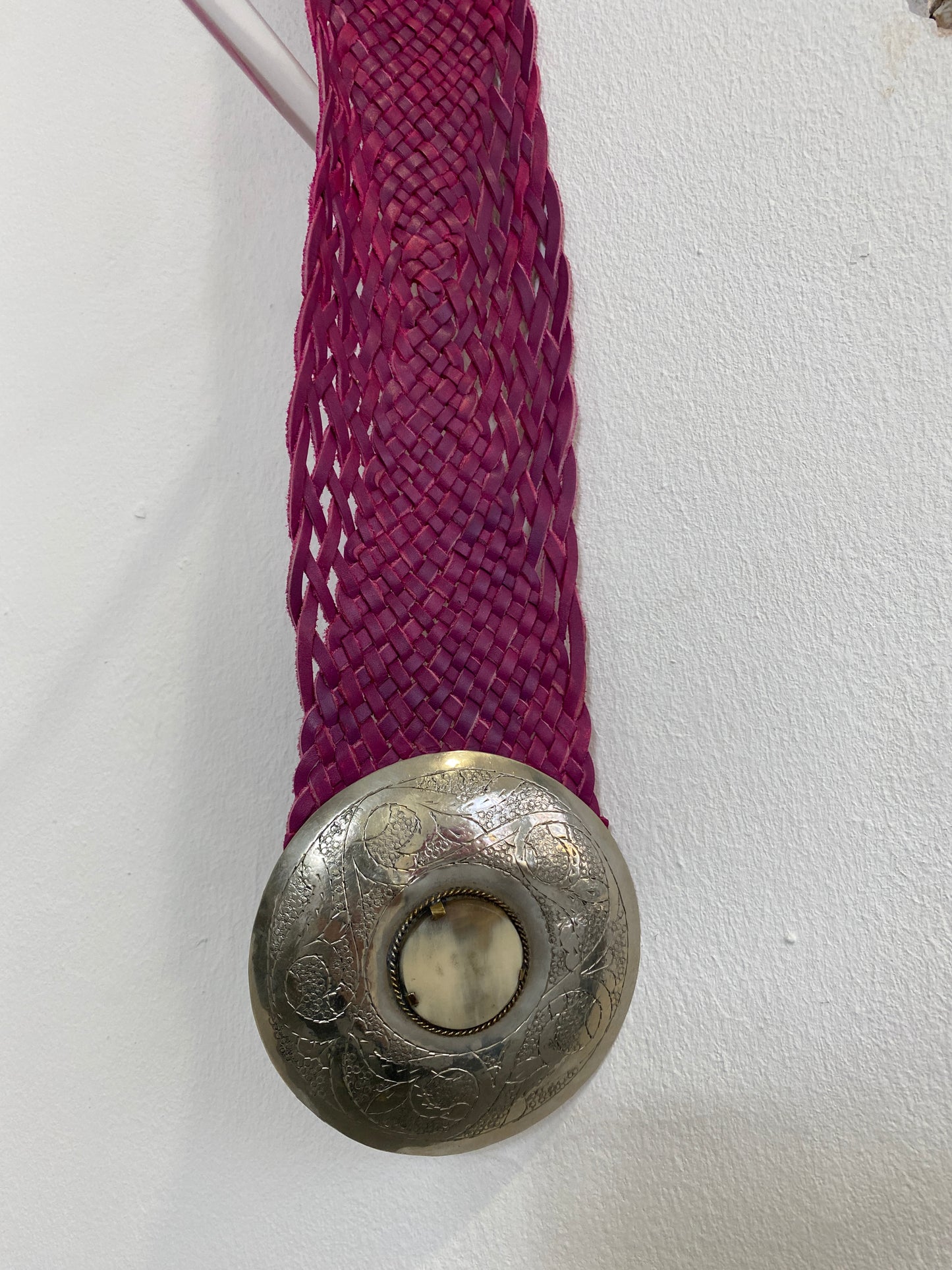 vintage gürtel große runde schnalle