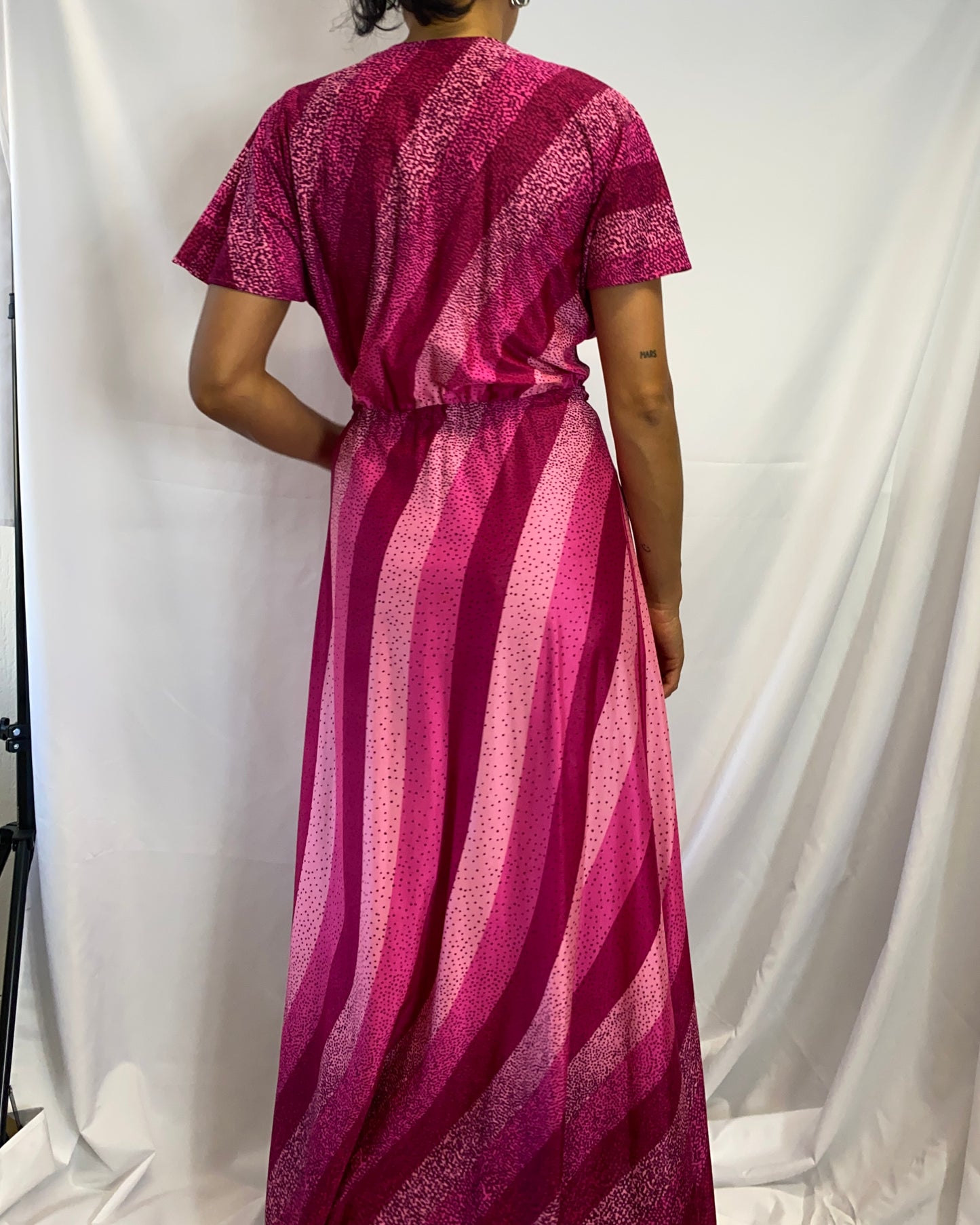Überwurf Kleid Pink