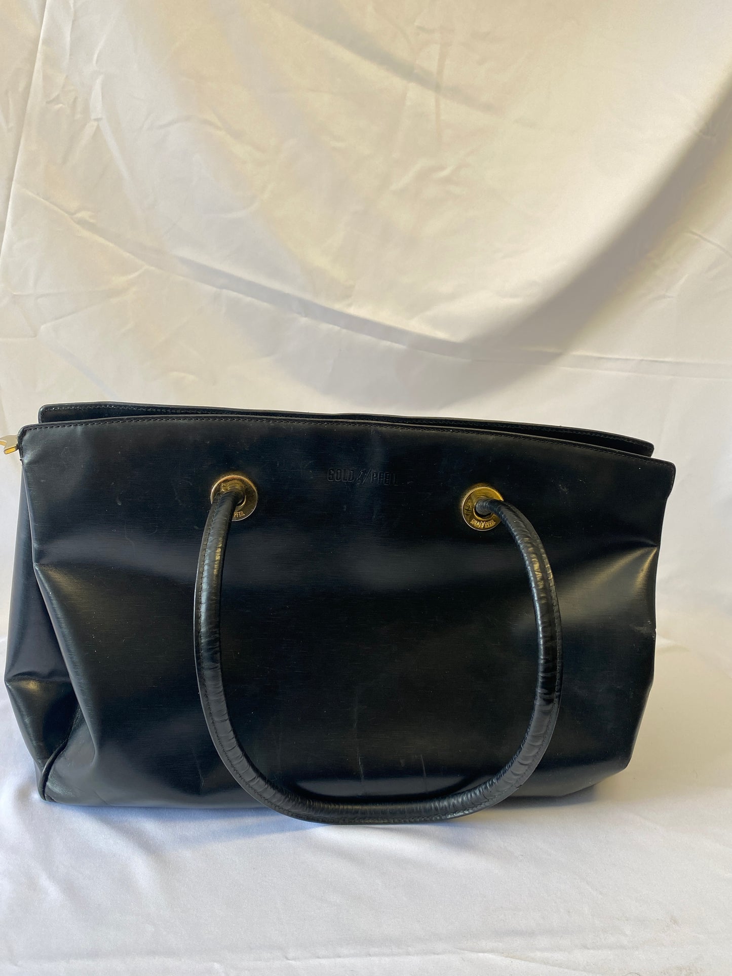 Vintage Goldpfeil Tasche