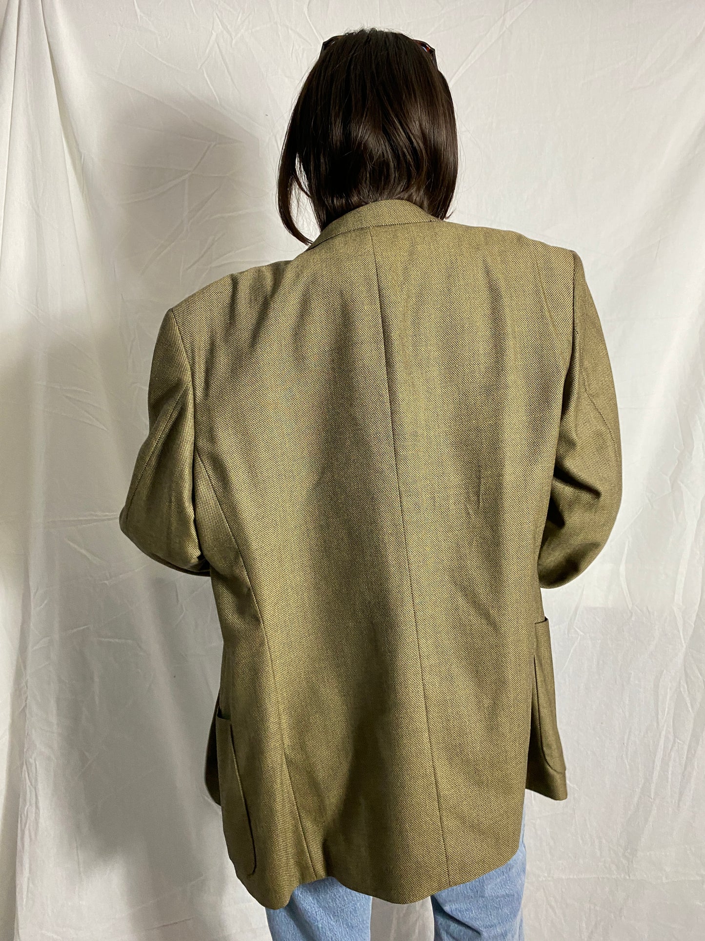 Italienischer Blazer in Khaki