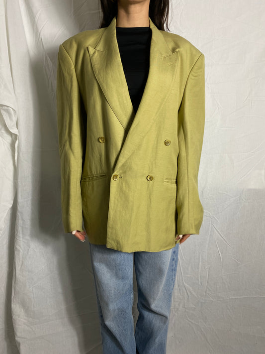 Vintage Leinen Blazer