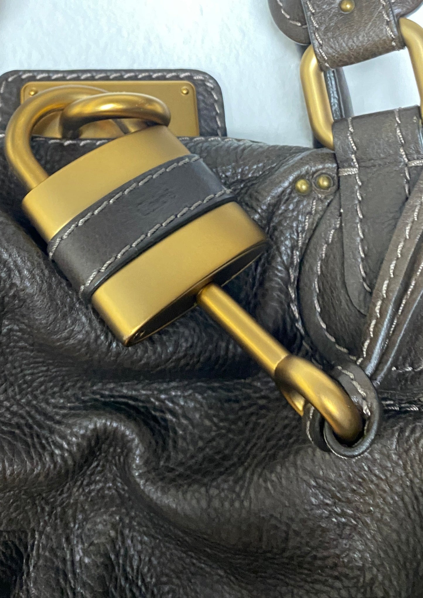 Chloé Paddington dark brown