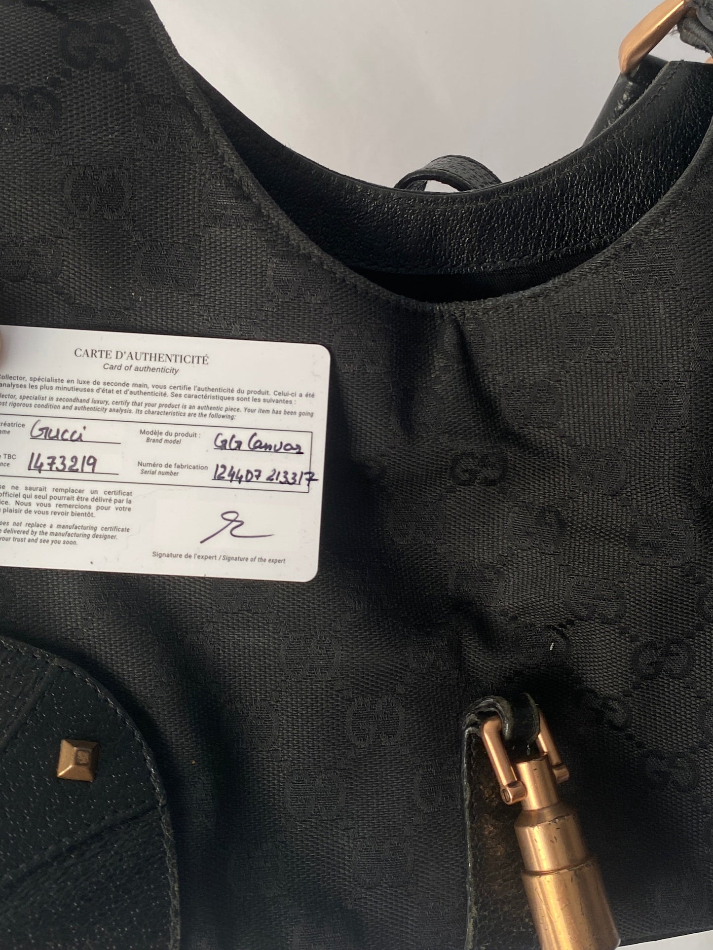 Gucci Jackie Schwarz