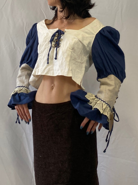 Ballonärmel Trachten-Mieder