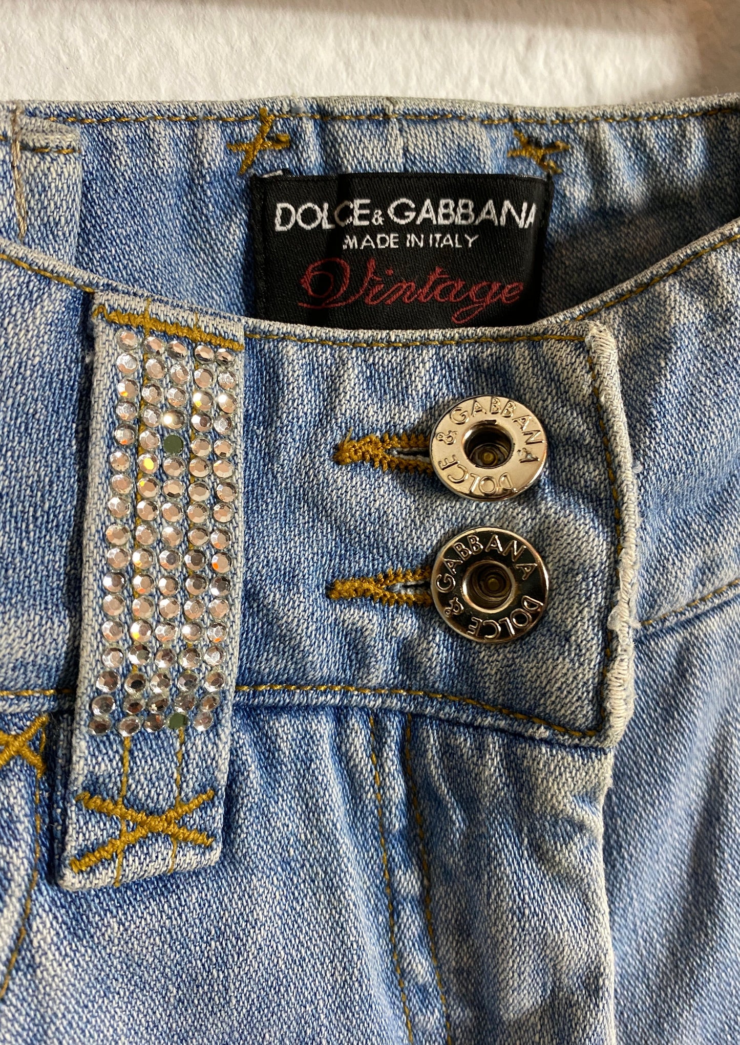 D&G Strass Jeans