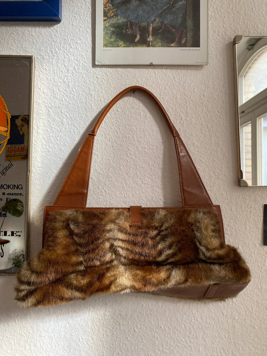 ytk Tigerfell tasche vintage