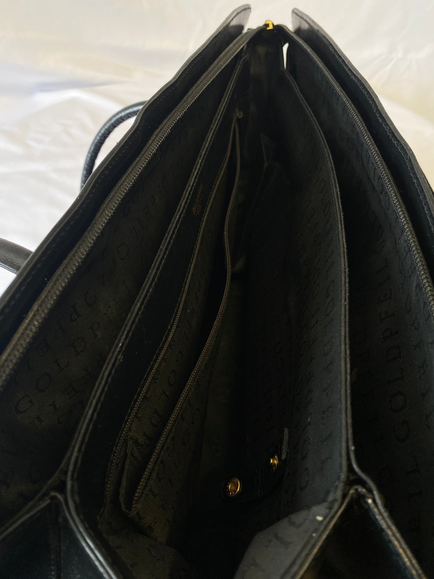 Vintage Goldpfeil Tasche