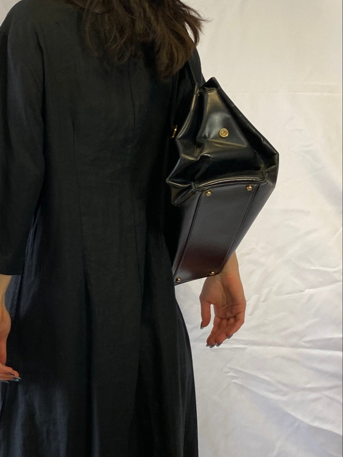 Vintage Goldpfeil Tasche