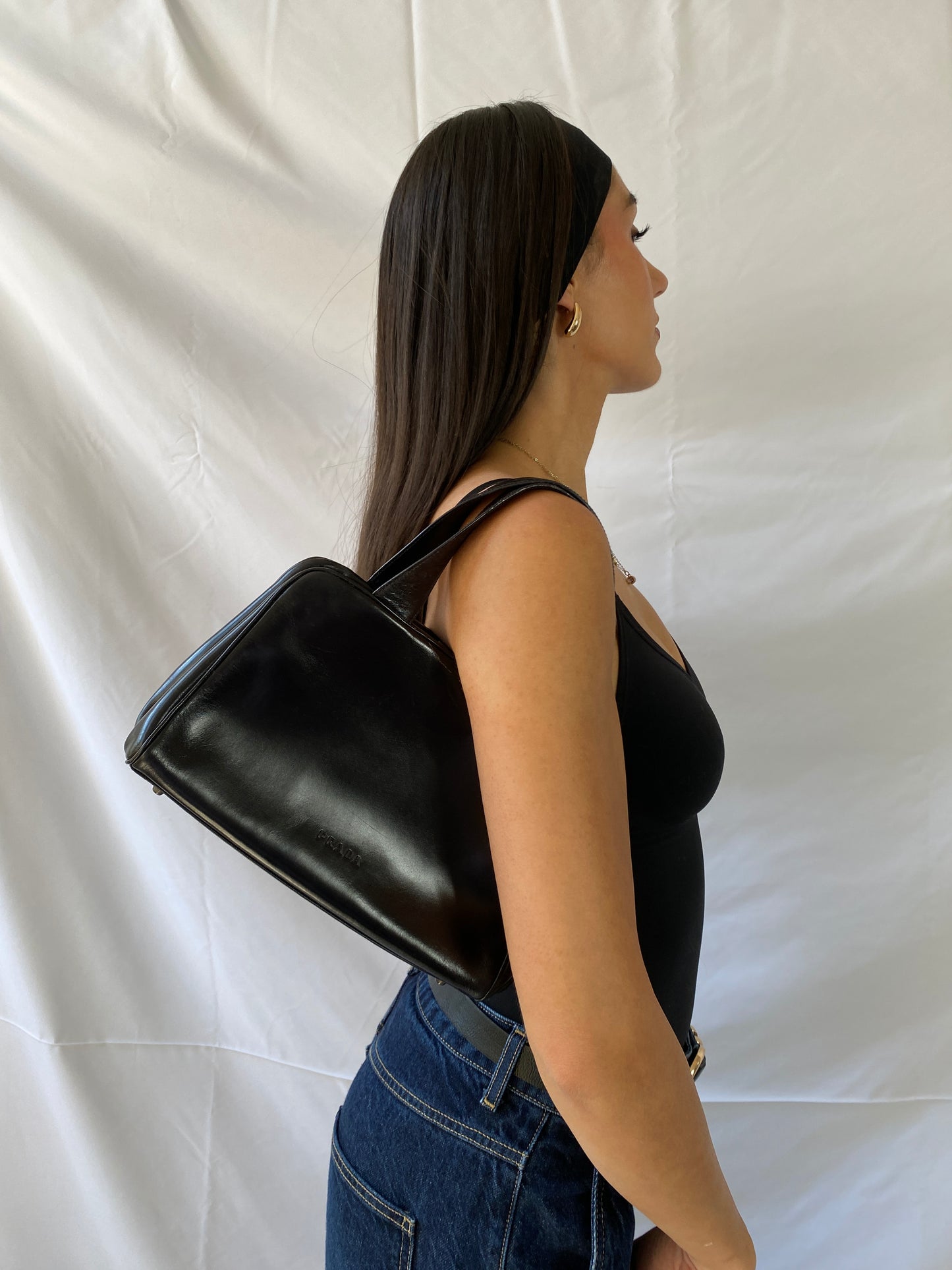 Prada Lackleder Tasche