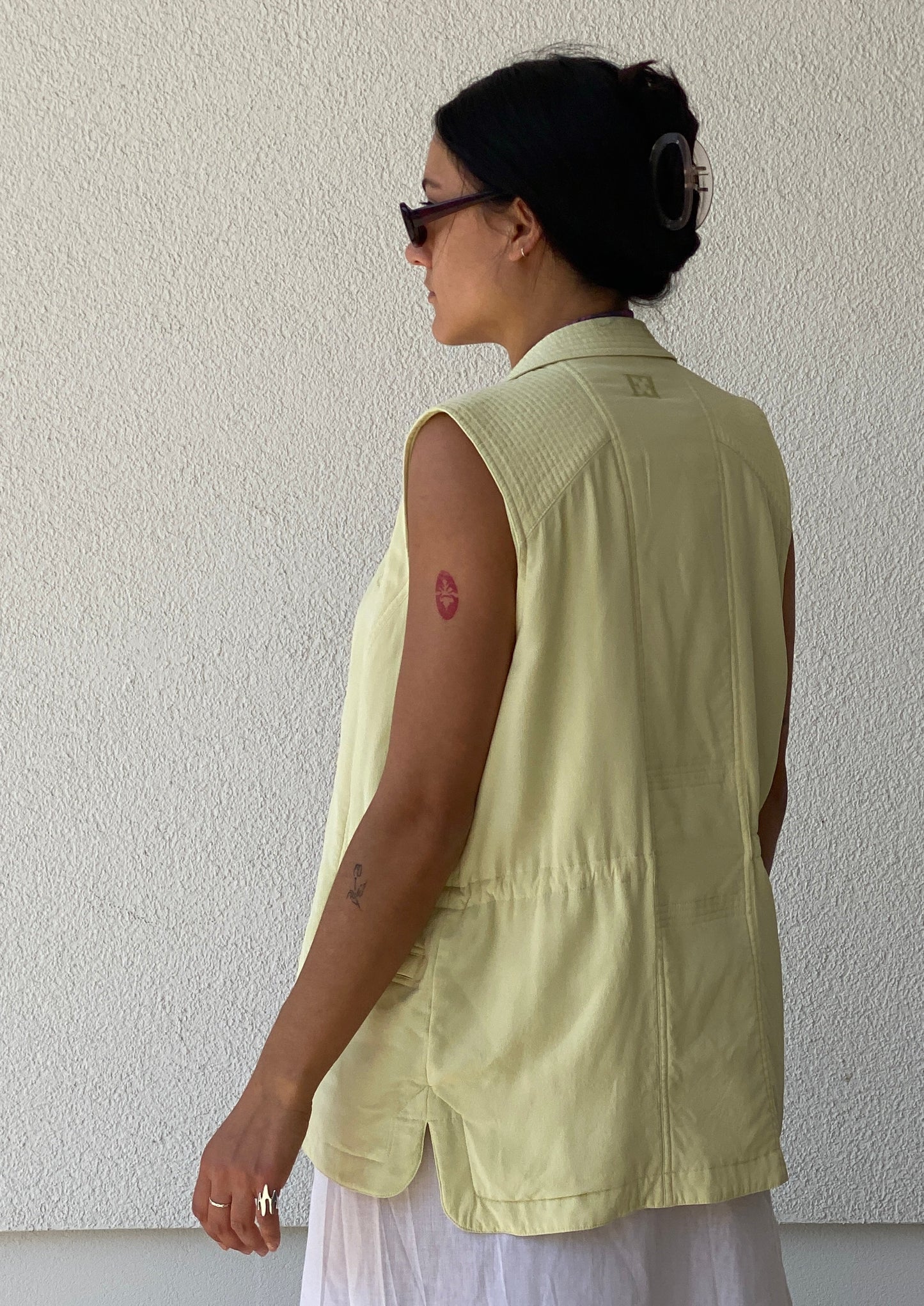 Escada silk vest