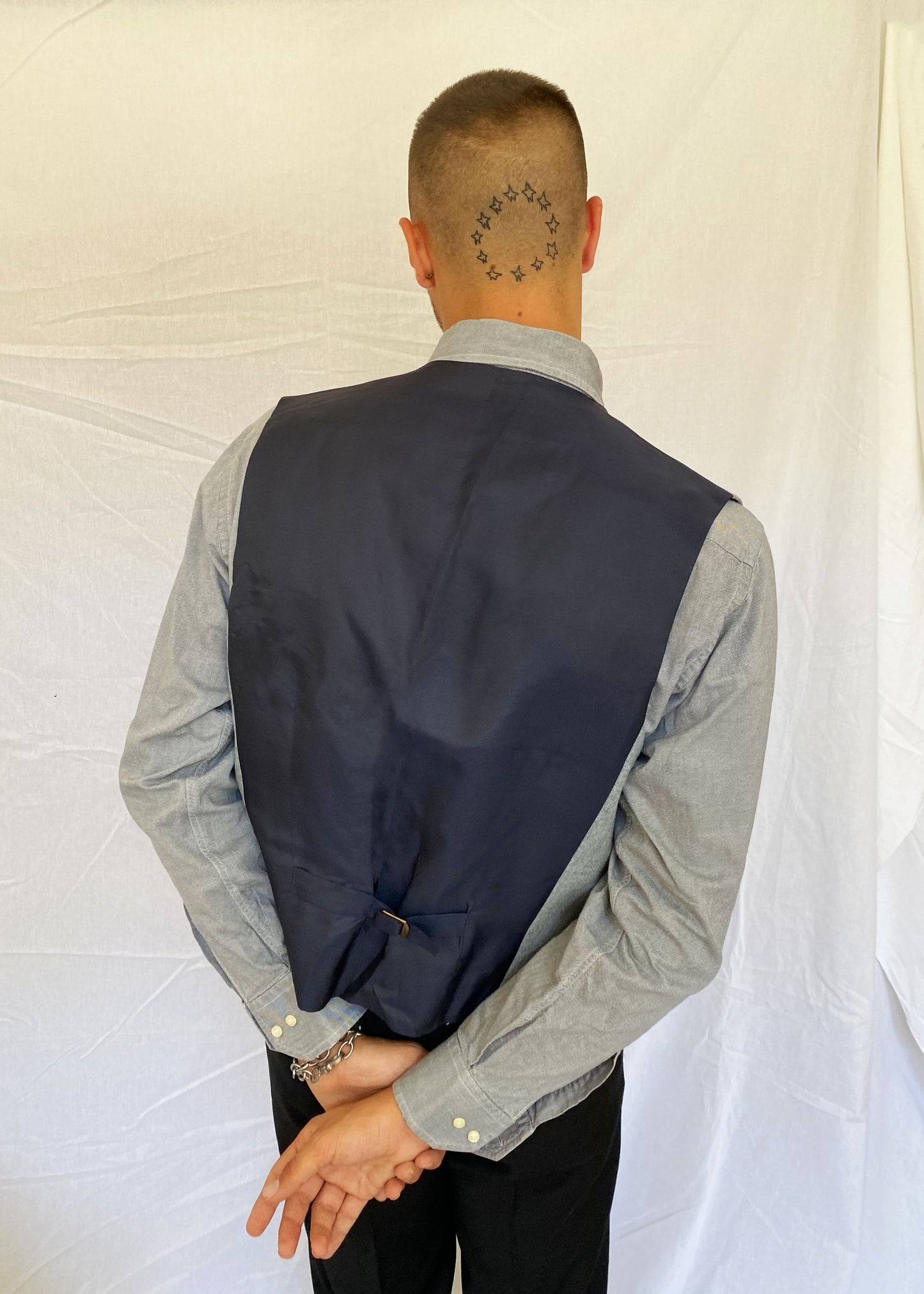 button-up vest
