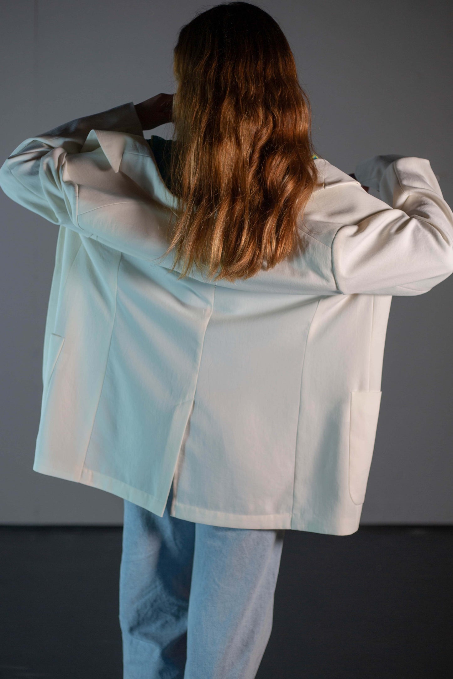 Ivory White Blazer