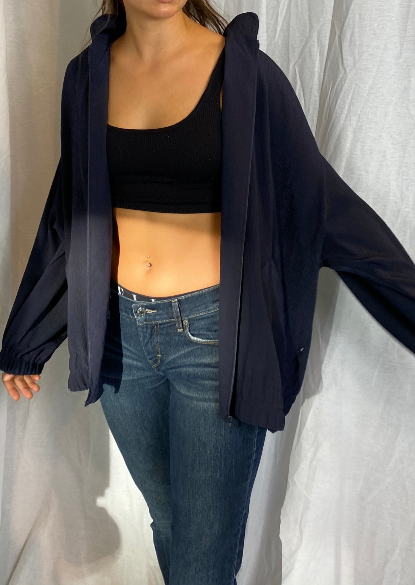 Gerippte Jacke