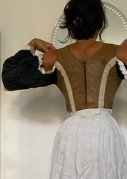 off-shoulder traditional top