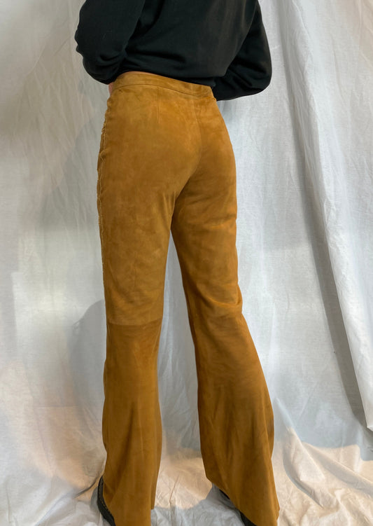 suede pants