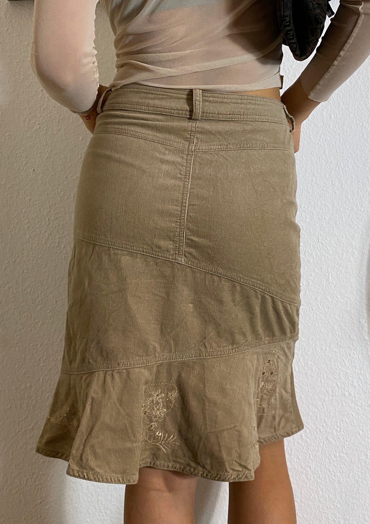 Midi trumpet skirt