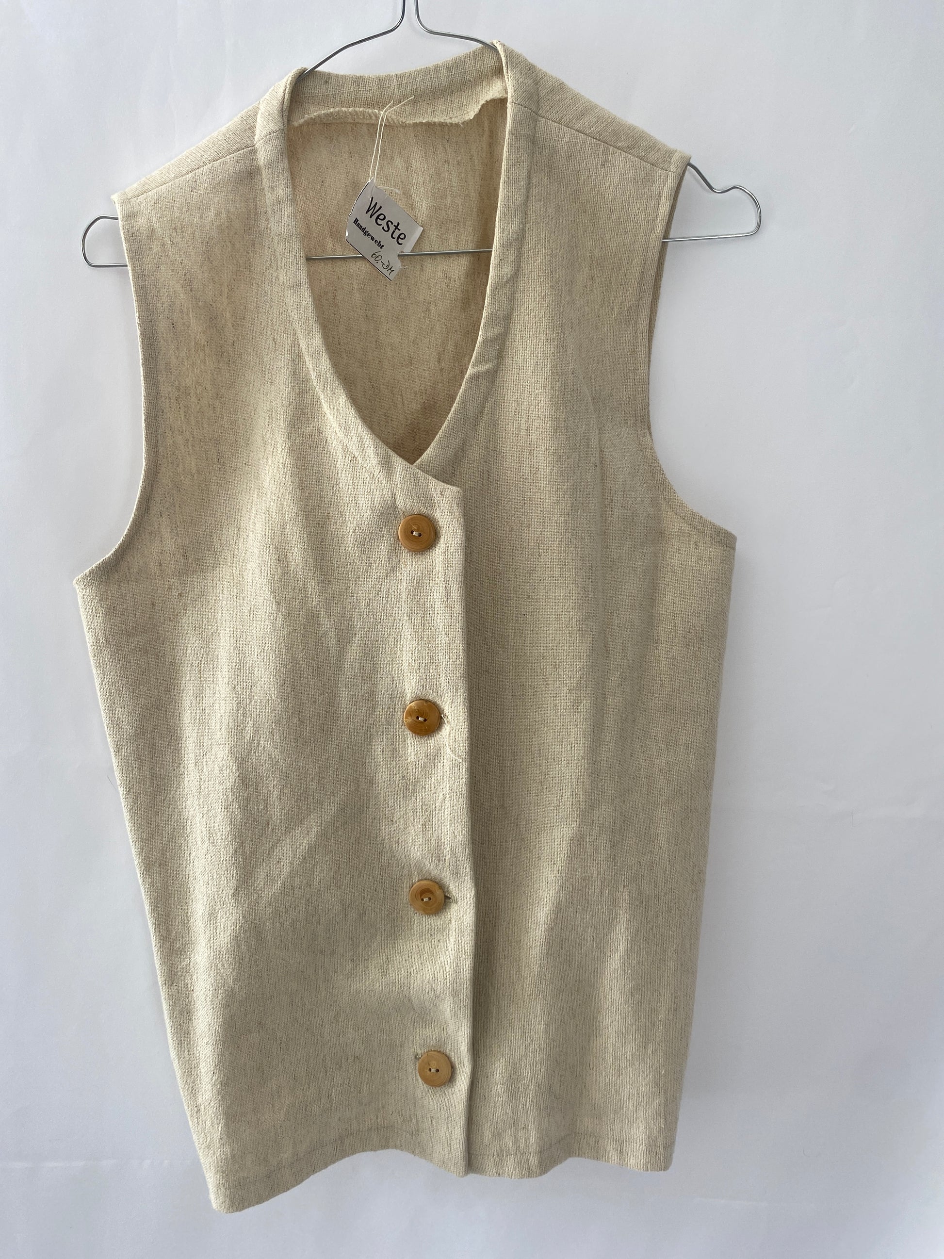leinen oberteil second hand