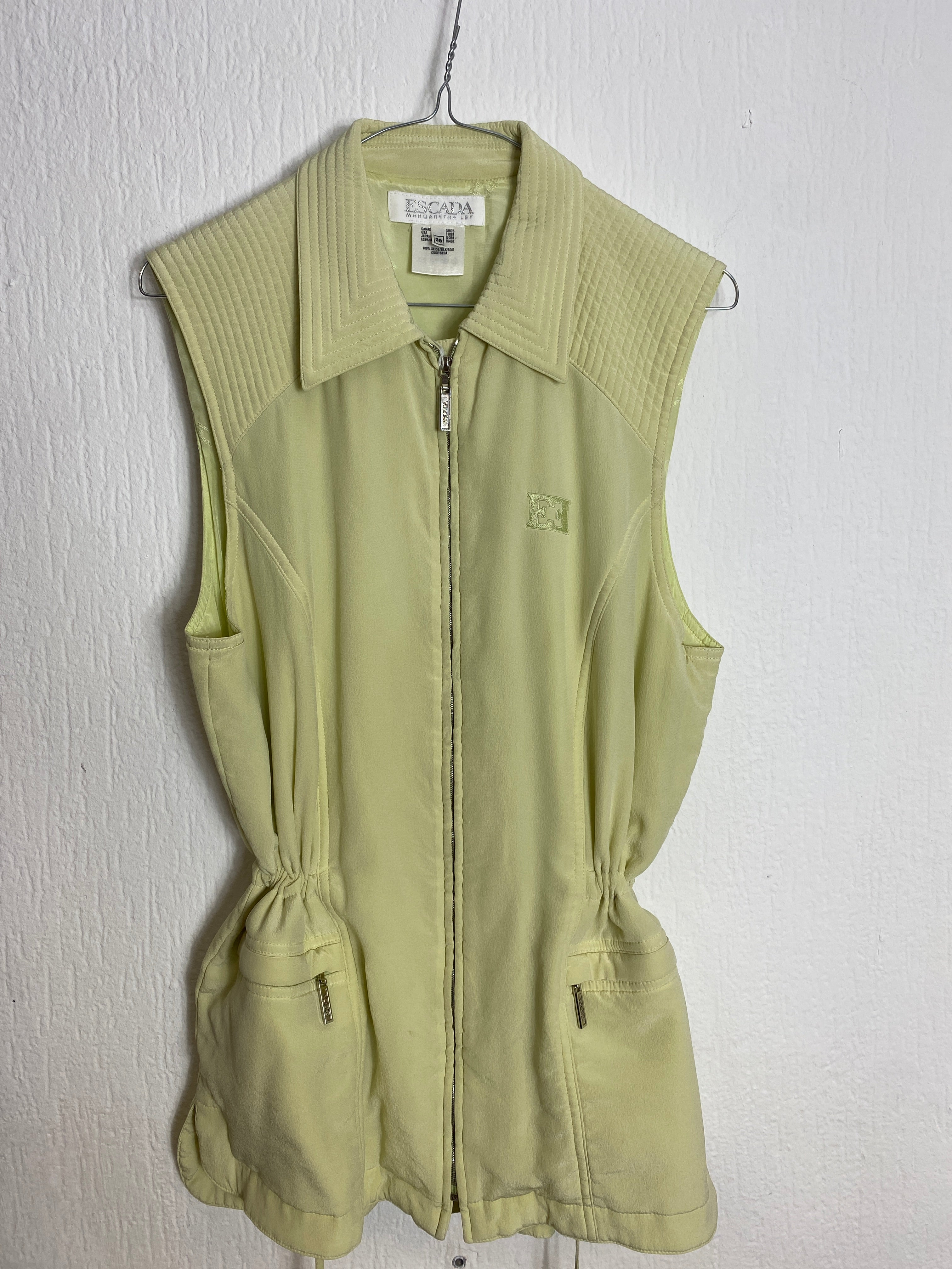 Escada silk vest
