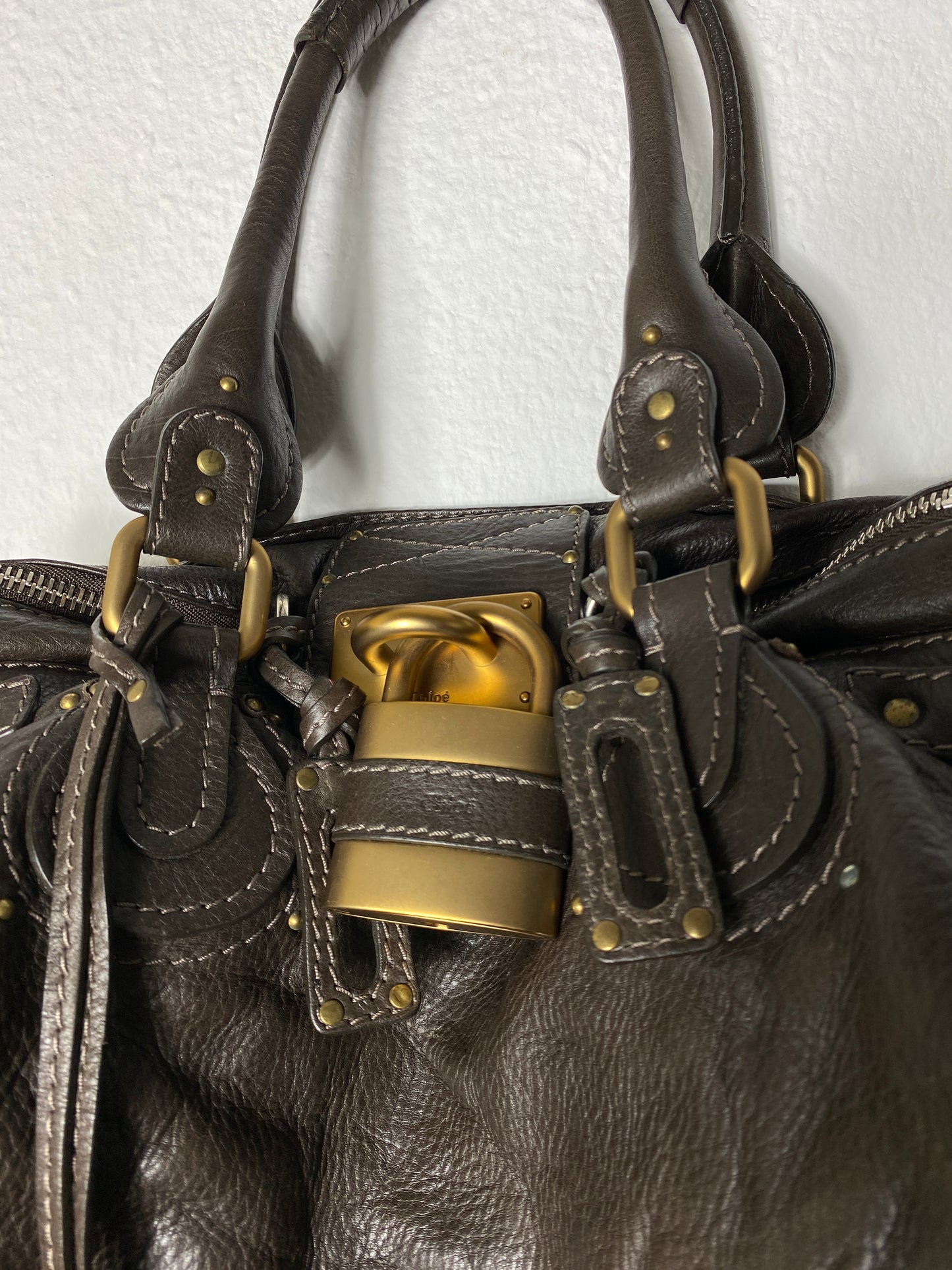 Chloé Paddington dark brown