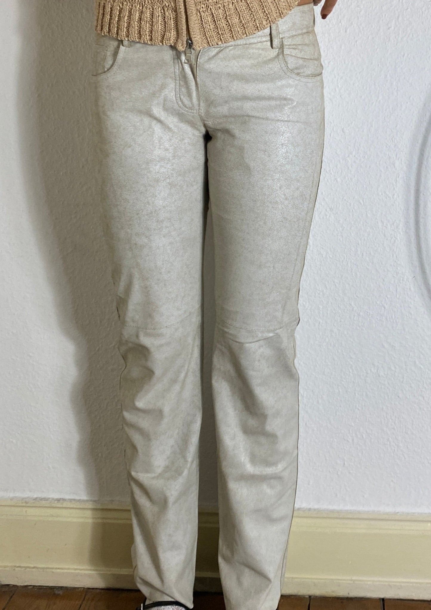 Used-Look Lederhose