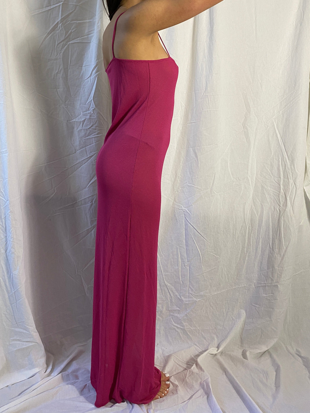 Sommer Maxikleid Pink