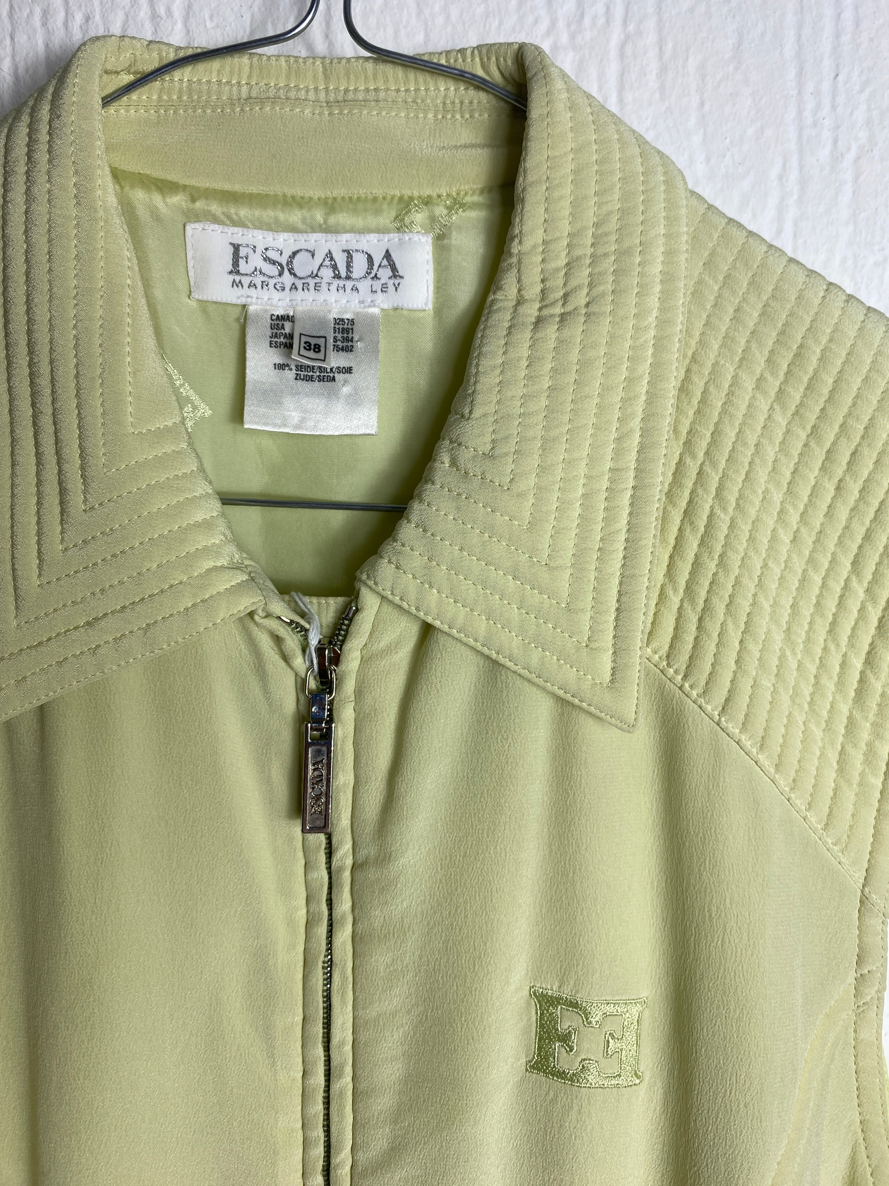 Escada silk vest