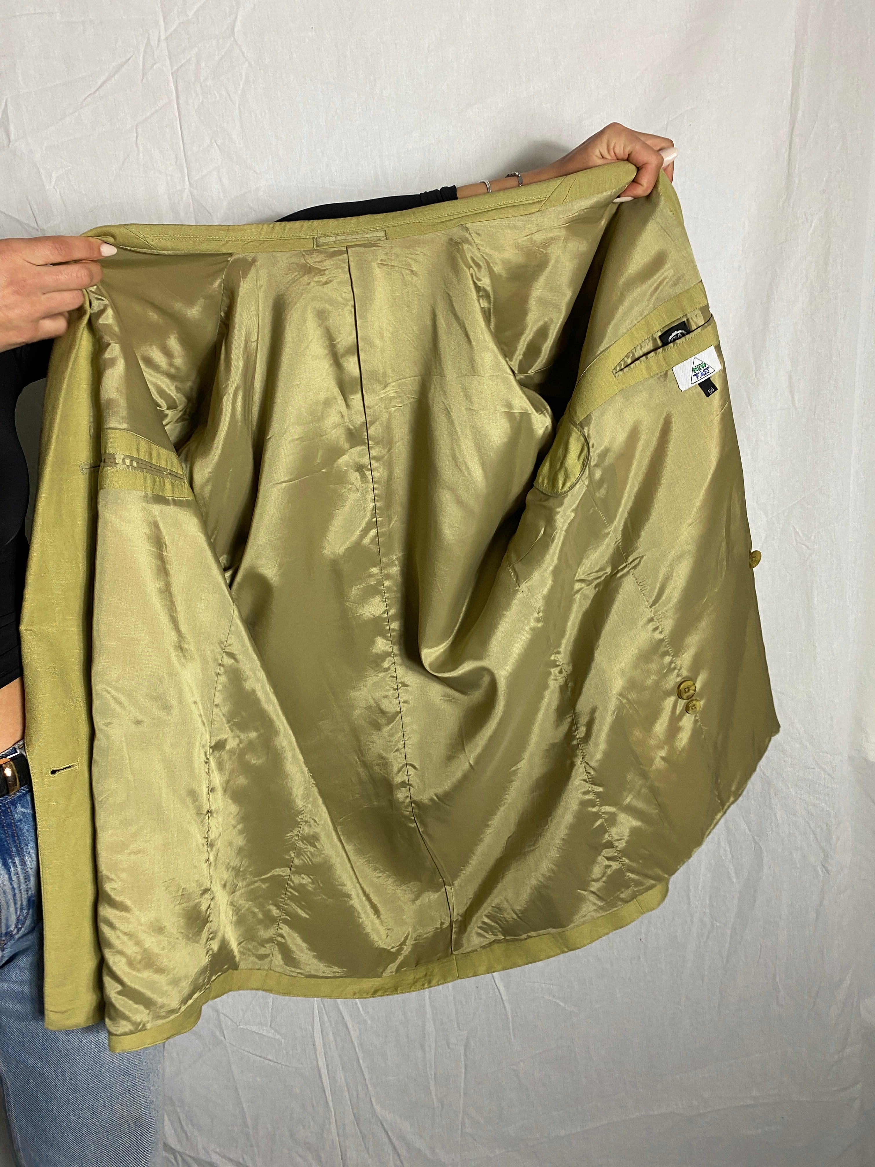 Vintage Leinen Blazer