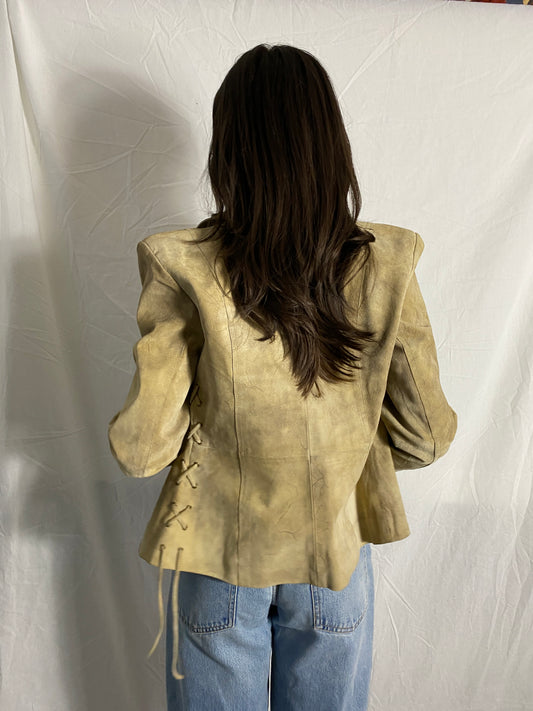 suede blazer