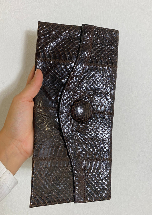 Vintage Reptil Clutch