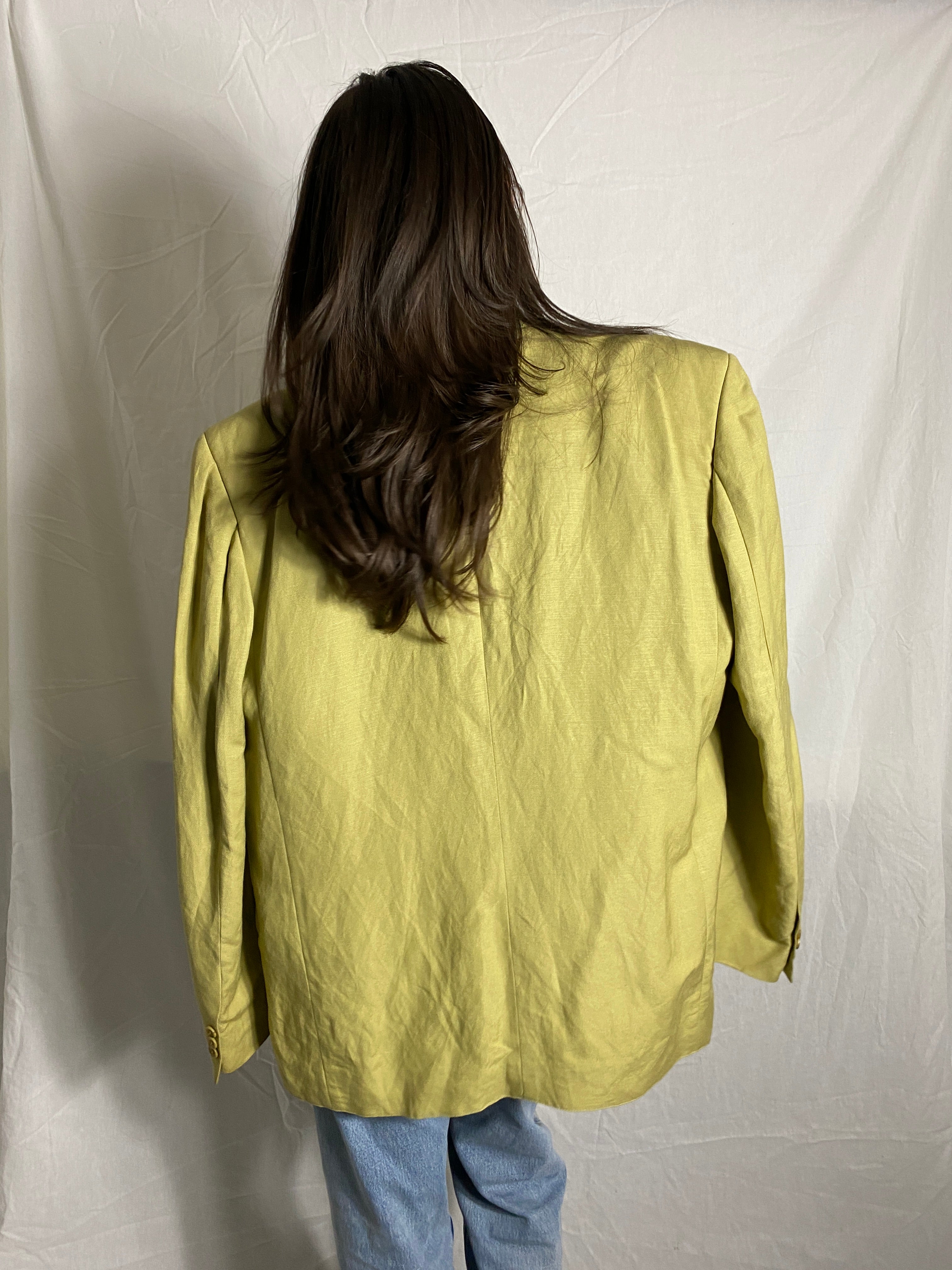 Vintage Leinen Blazer