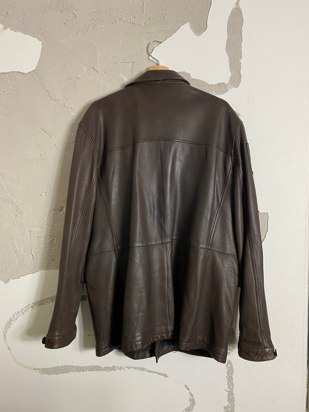 Weiche Lederjacke