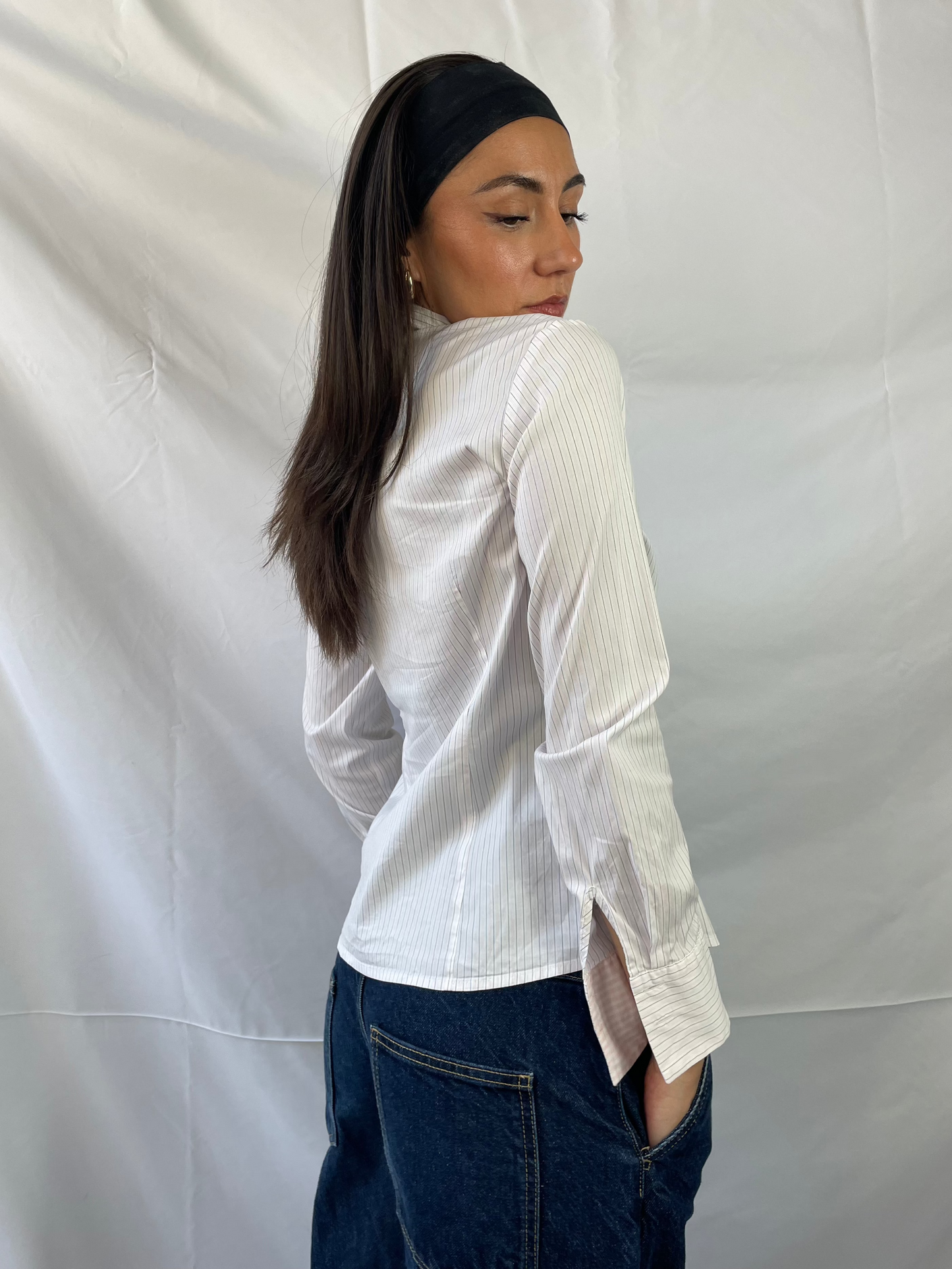 Bluse mit Rüschen