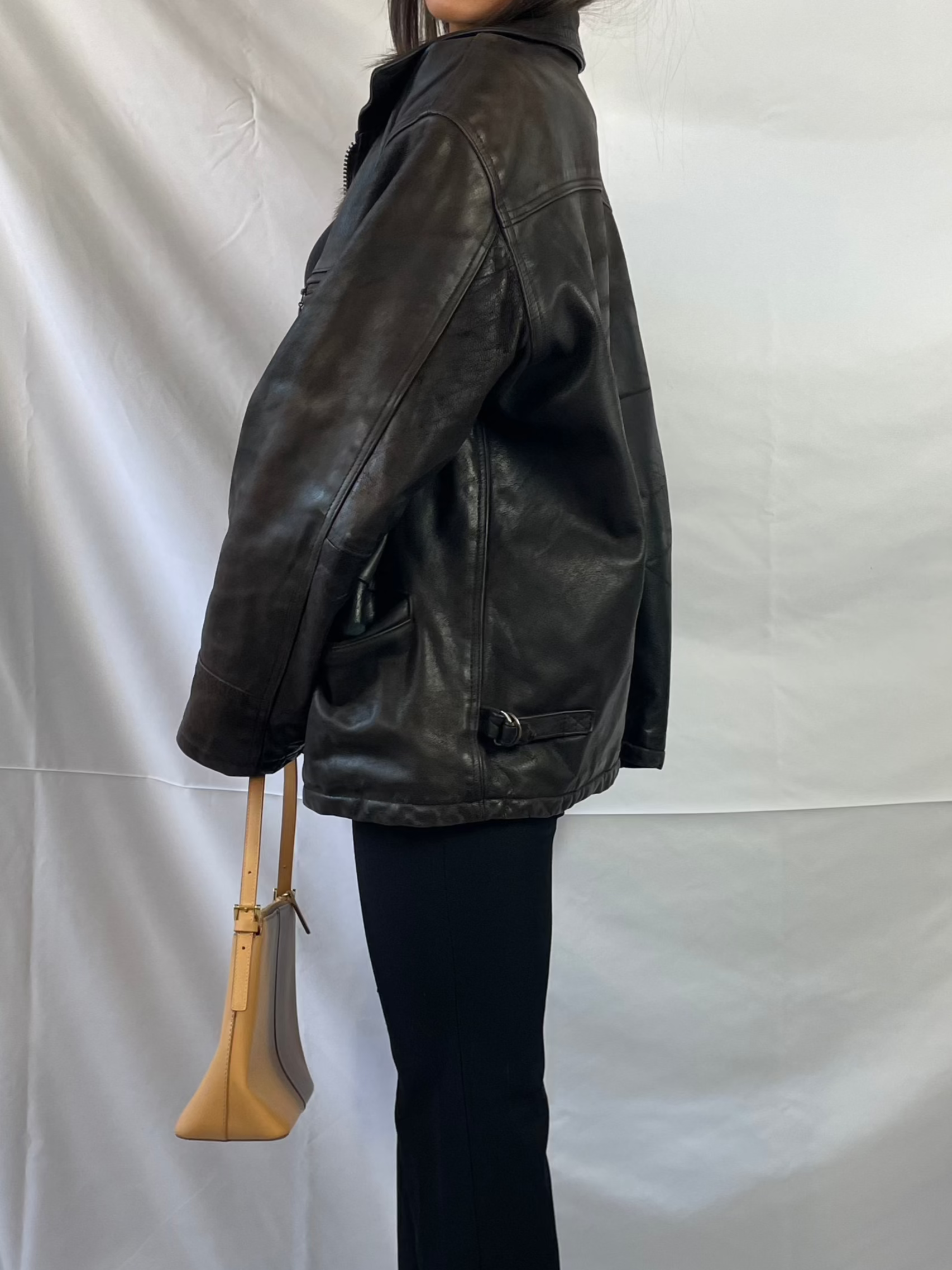 lederjacke vintage