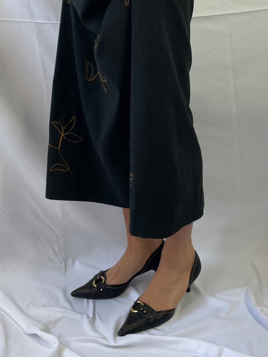 Kitten Heels Leder