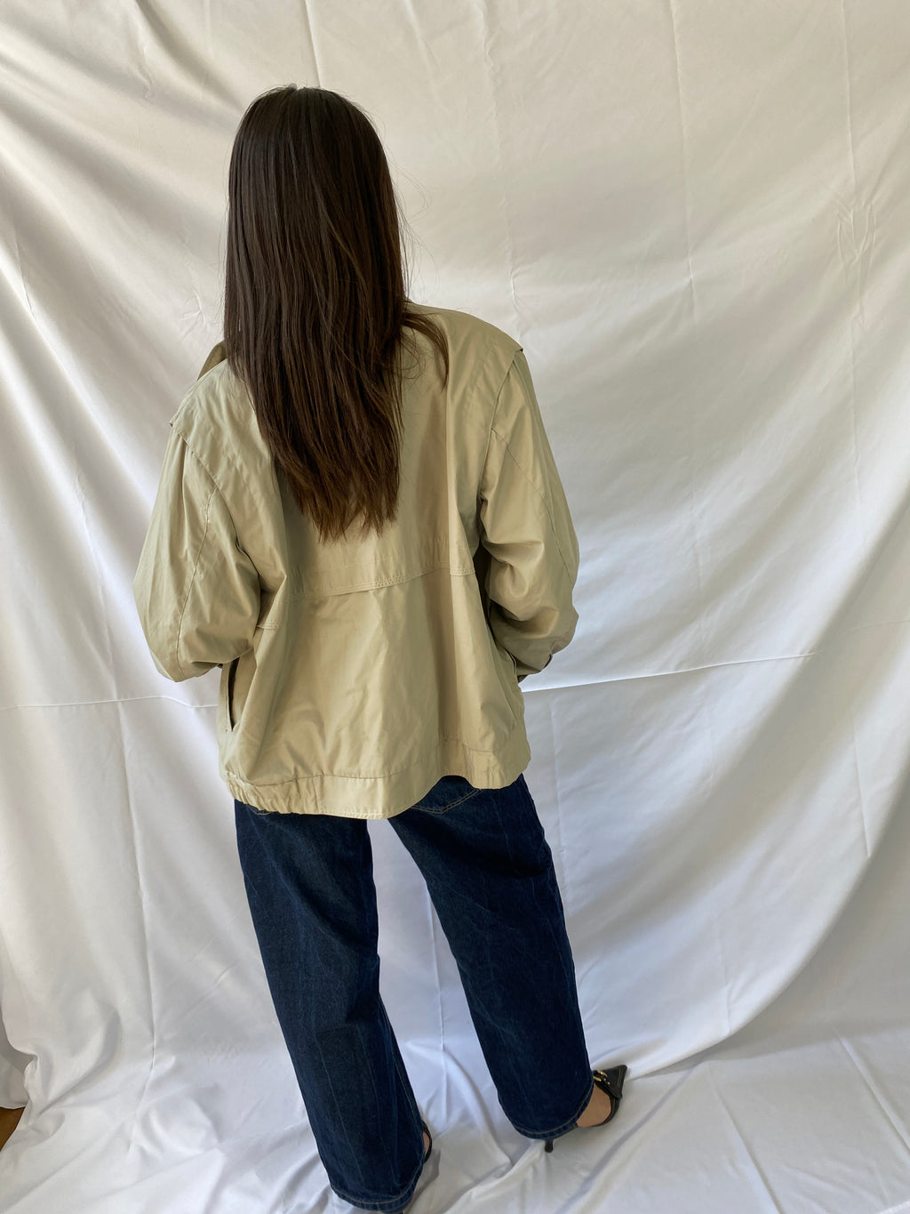 Klassische Vintage Bomberjacke