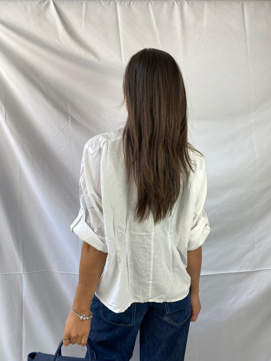 Bluse Doppelreihig