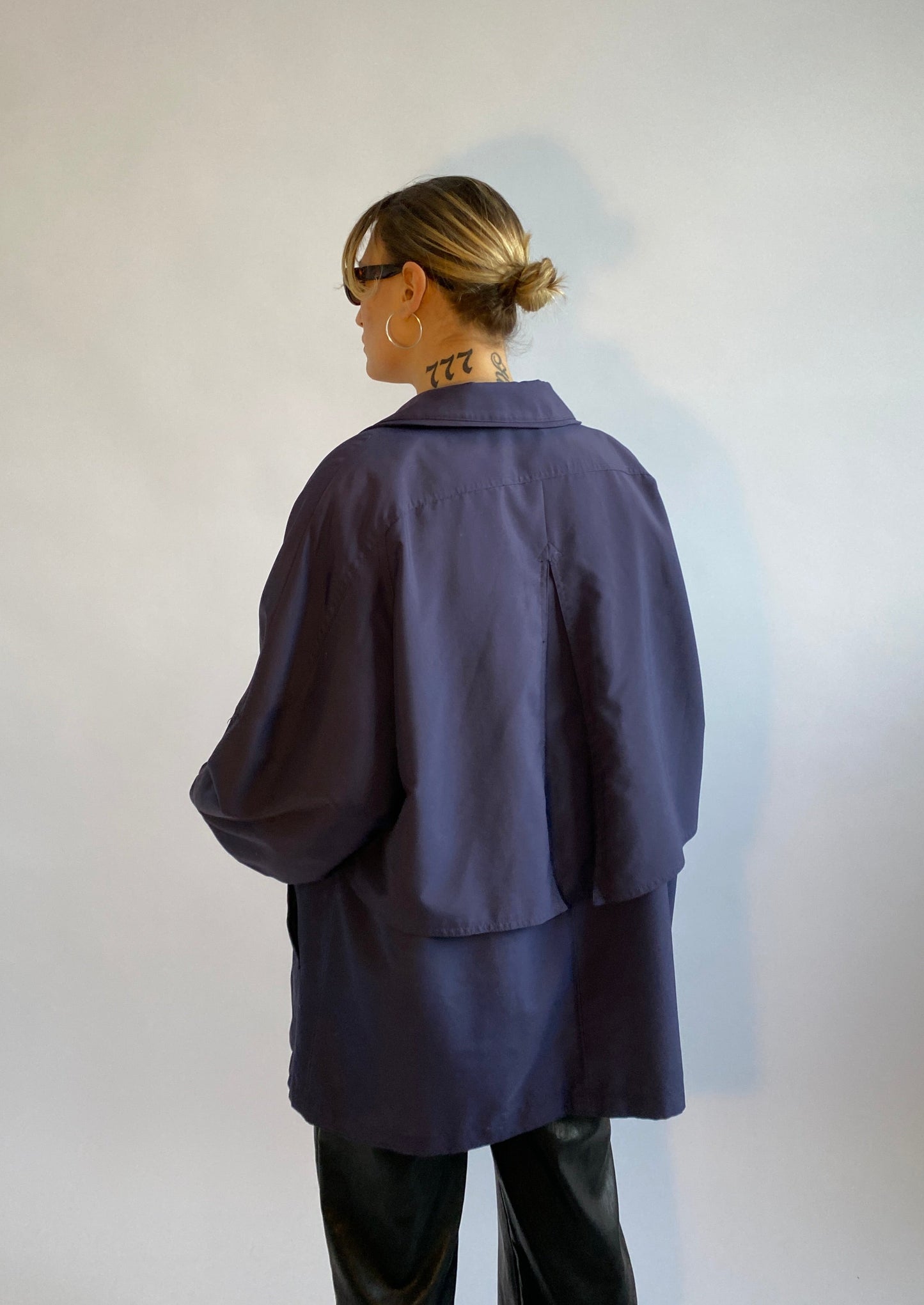 blaue jacke vintage