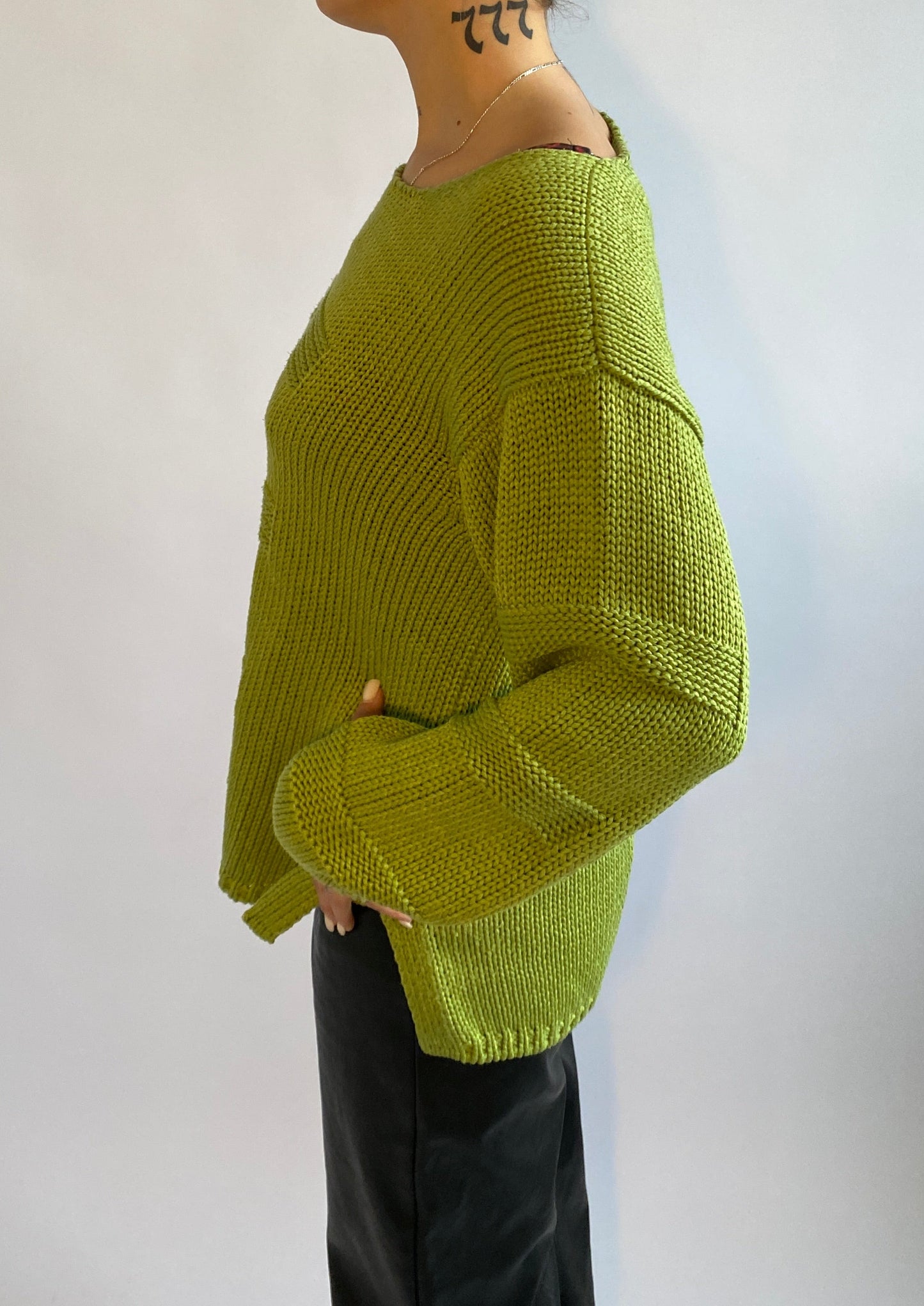 Lime Knit