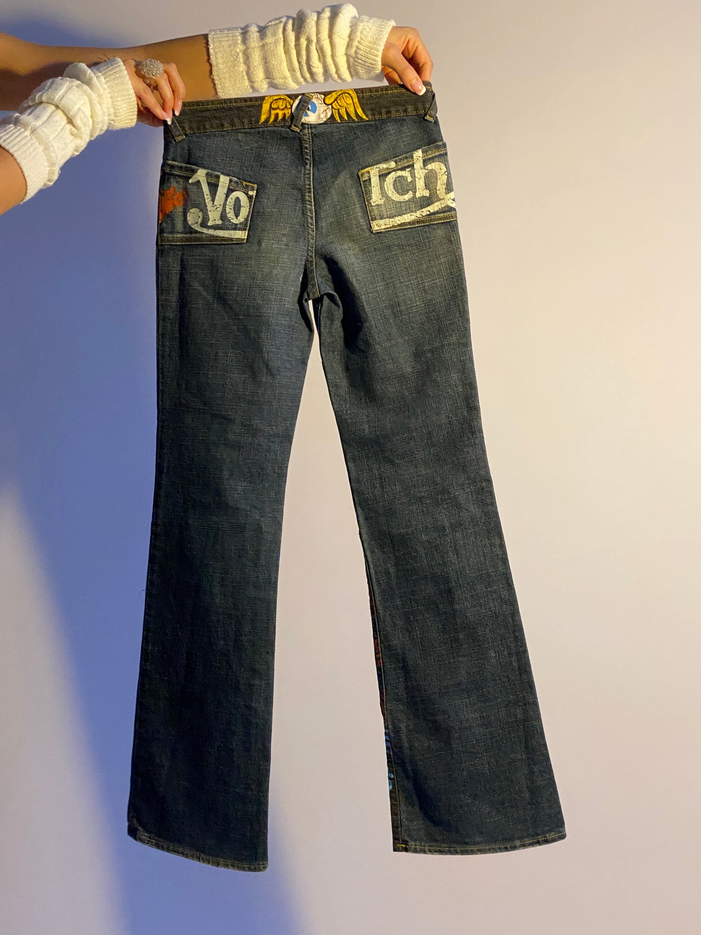 von durch vintage jeans kids custom made